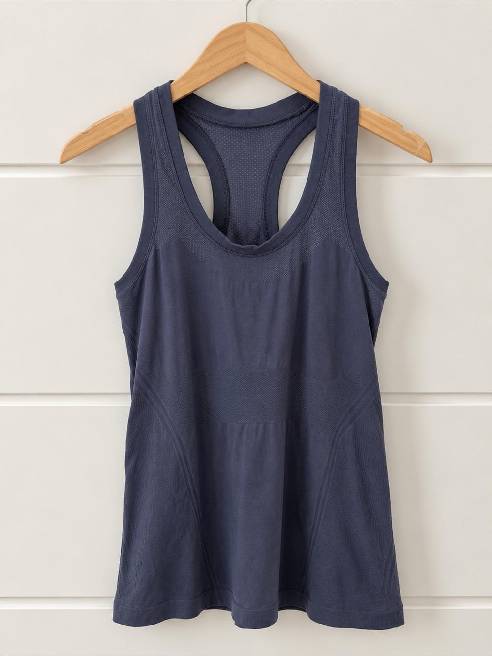 Athleta Slate Blue Racerback Performance Tank - Picture 2 of 2